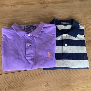Two large Polos by Ralph Lauren